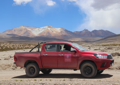 4x4 dans l'Altiplano